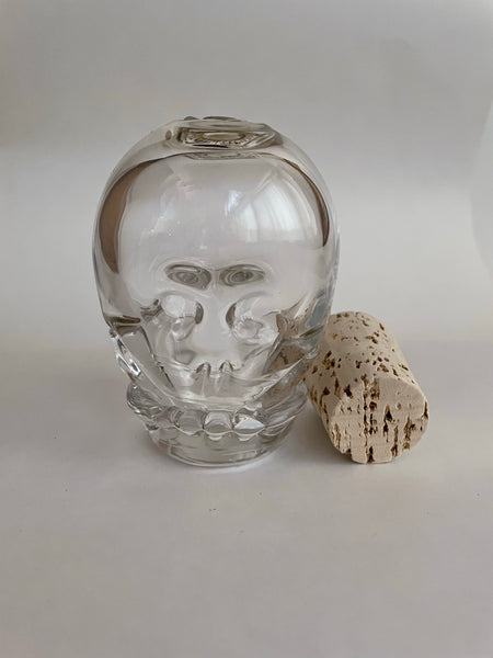 skull jar (clear)