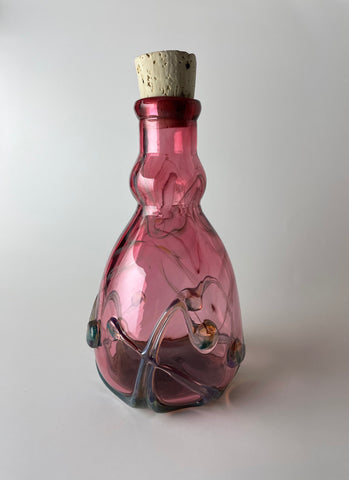 cerise with mix green crossover vines astral swirl potion bottle