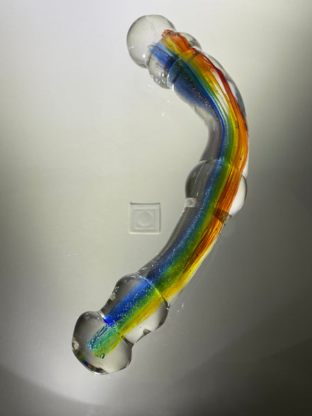 chakra rainbow with clear head