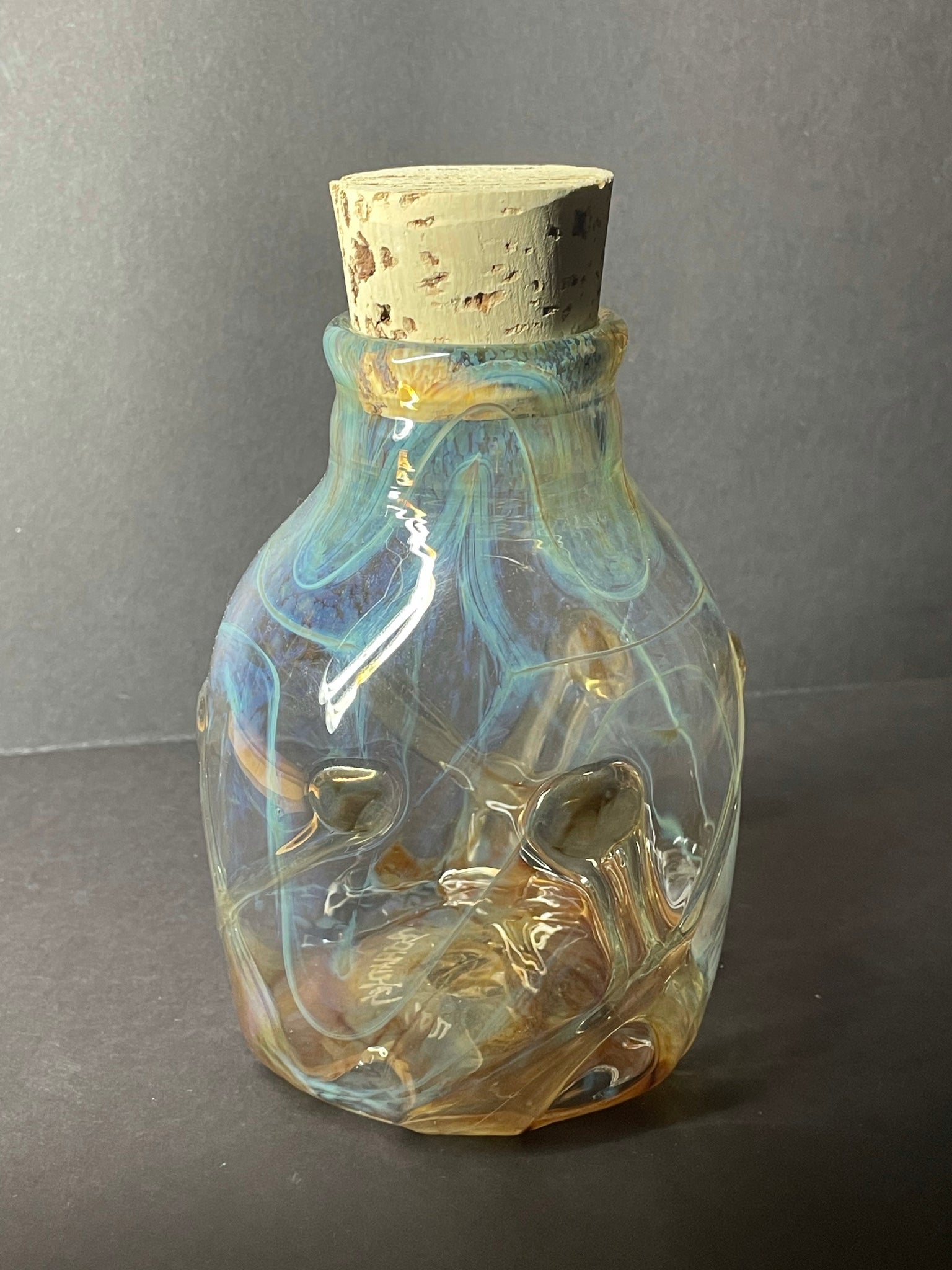 yellow luster crossover pull with astral swirls jar