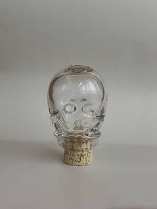 skull jar (clear)